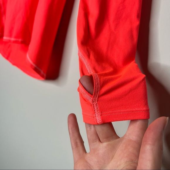 Athleta Hot Pink Long Sleeved Tee - Picture 2 of 4